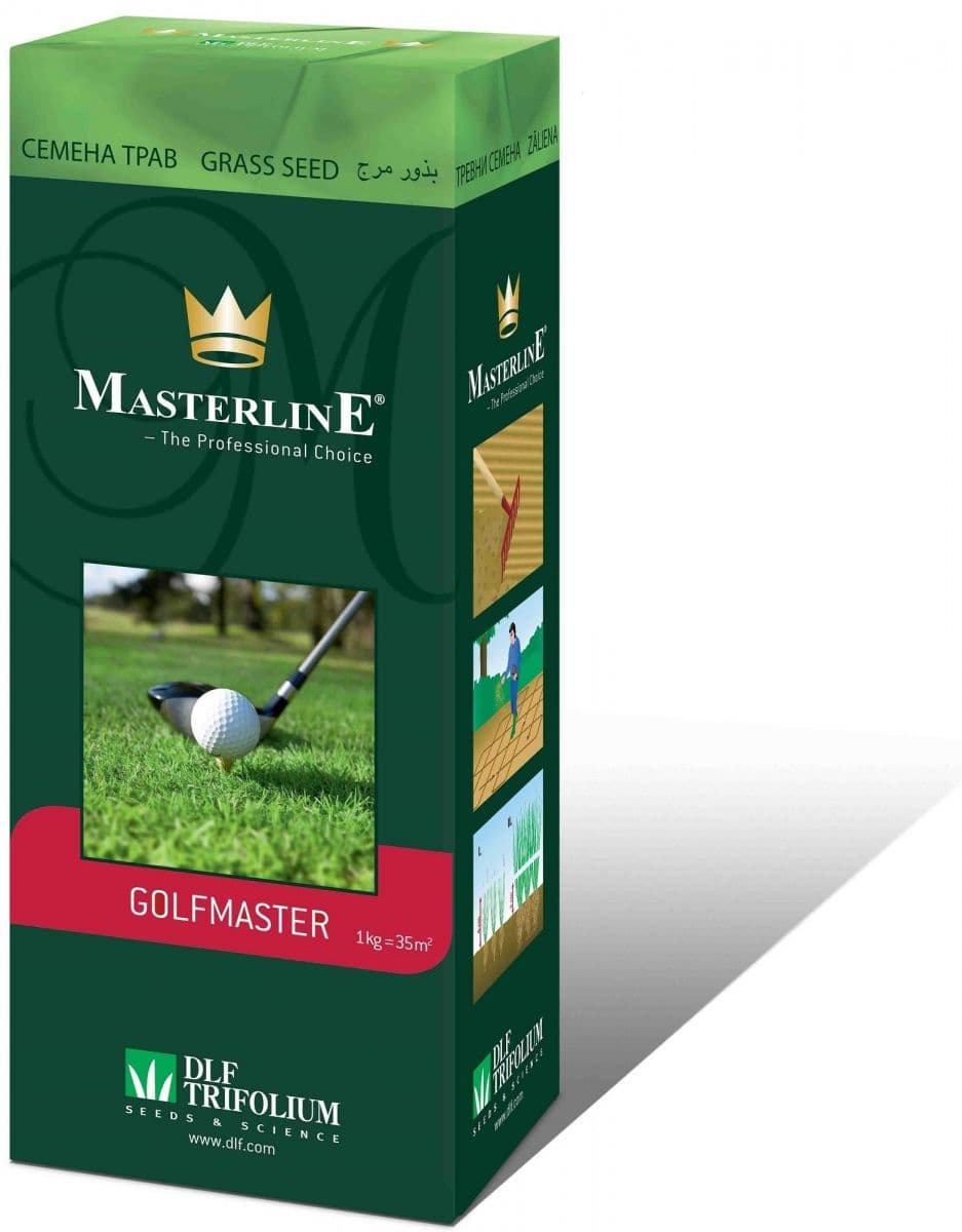 Купить Газонная смесь DLF Trifolium "Golfmaster" ("Гольфмастер") (18 коробок по 1 кг) с доставкой по РФ. В интернет-магазине Grassmart.ru